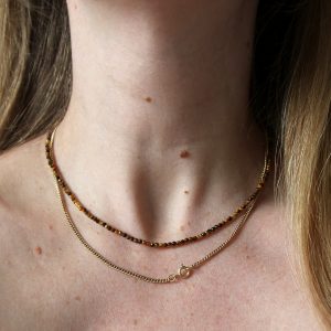 Birth Necklace | Eye of the Tiger