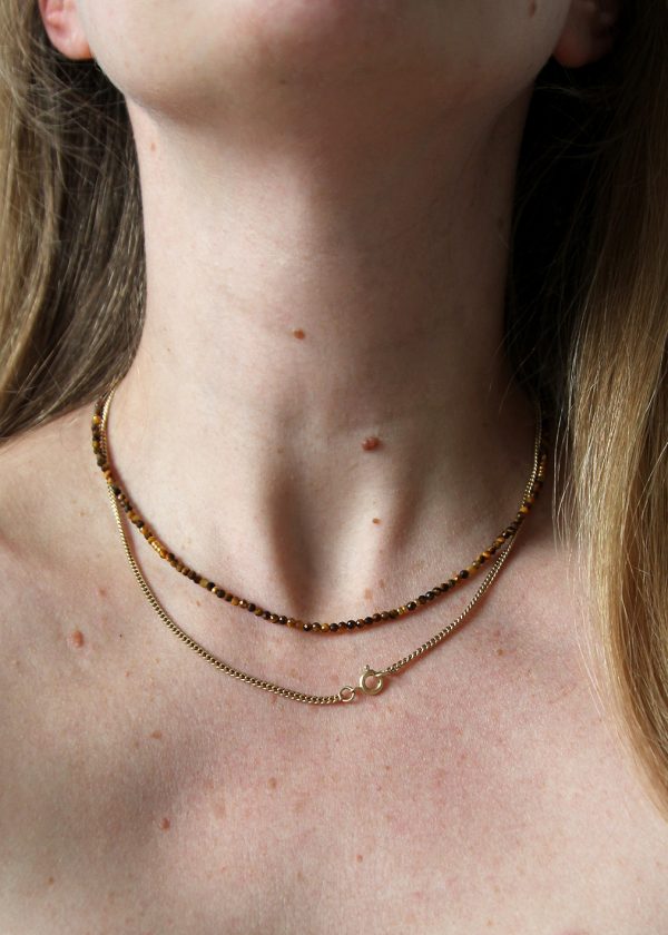 Birth Necklace | Eye of the Tiger